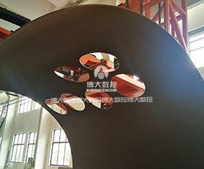 Sample drawing of CNC large diameter pipe cutting machine