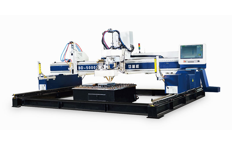 Intelligent Triple Flame Cutting Torch Rotary Cutting Machine