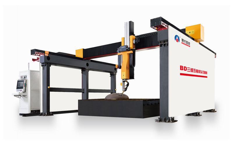 3D-5Axis Head Cutting Machine