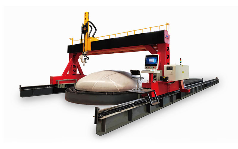 3D-5Axis Head Cutting Machine
